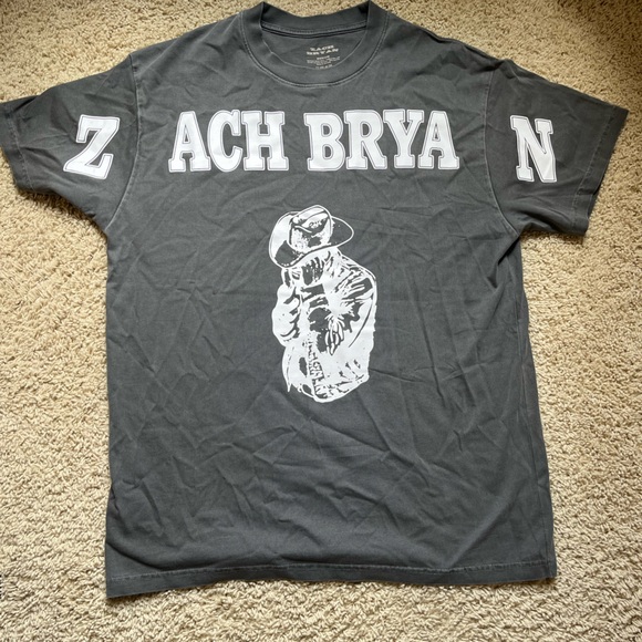 Tops - Zach Bryan shirt